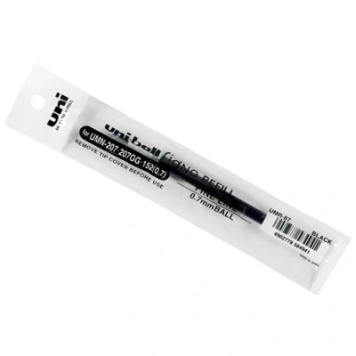 Abbildung von uni ball 147499 Refillmine Signo 207, 0,4 mm, schwarz, 1 Stück