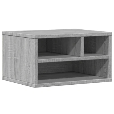 Abbildung von vidaXL Druckerständer Grau Sonoma 40x32x22,5 cm Holzwerkstoff