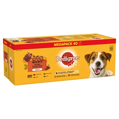 Abbildung von Portionsbeutel Megapack Adult in Gelee Multipack 40 x 100g