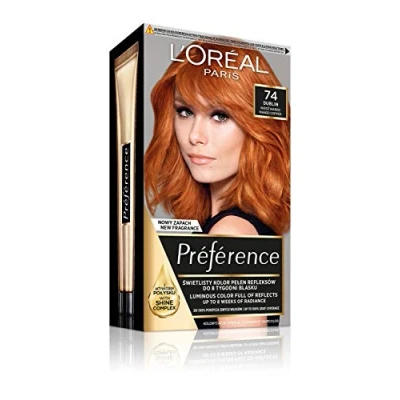 Abbildung von L&#039;Oreal Paris Feria Preference 74 Mango Haar Farbe