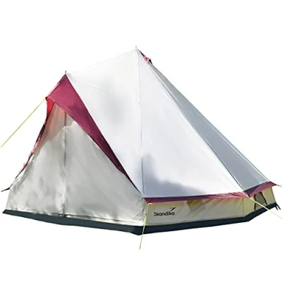 Abbildung von Campingzelt Tipi Comanche 400 8 Personen mit abnehmbarem Zeltboden