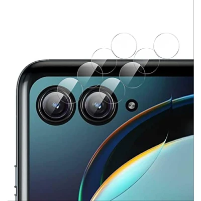 Abbildung von GIOPUEY [Ultra dünn 4 Stück Kameraschutz Kompatibel mit Motorola Razr 40 Ultra, HD Kamera Glas Schutzfolie [Kratzfest] Camera Protector für Ultra