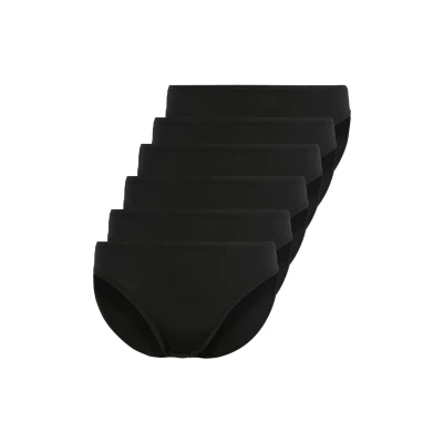 Abbildung von Lascana Vivance Active 6 PACK Slip, Damen, Größe: 32/34, Schwarz