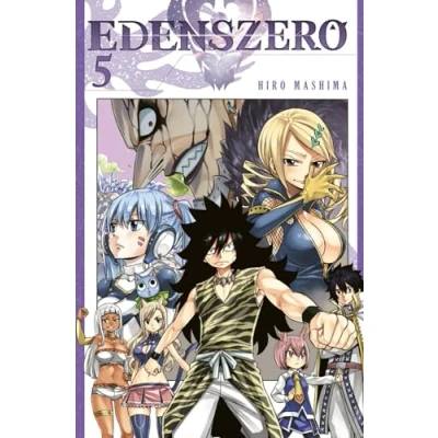 Abbildung von Edens Zero 5: Action, galaktische Abenteuer und eine blaue Katze Cooler Weltraum Epos vom Fairy Tail Zeichner!