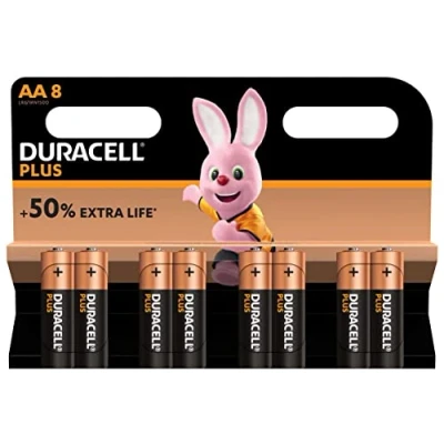 Abbildung von Duracell Plus Power Typ AA Alkaline Batterien, 8er Pack