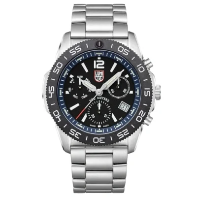 Abbildung von Luminox Herren Analog Quarz Uhr mit Edelstahl Armband XS.3143.M