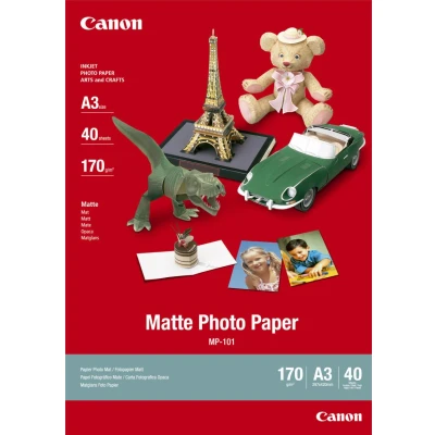 Abbildung von Canon MP 101 Matte Photo Paper A3 (40 vel) Fotopapier