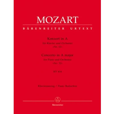 Abbildung von Konzert für Klavier und Orchester Nr. 12 A Dur KV 414. Klavierauszug, Urtextausgabe
