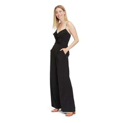 Abbildung von Vera Mont MIT Volant Jumpsuit, Damen, Größe: 40, Schwarz