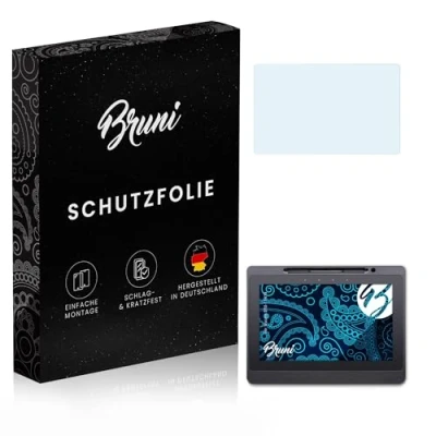 Abbildung von Bruni Schutzfolie kompatibel mit Wacom DTU 1141B Folie, glasklare Displayschutzfolie (2X)