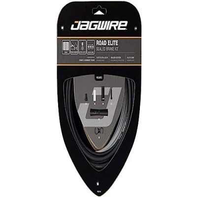 Abbildung von Jagwire Road Elite Kabelschuhe, Erwachsene, Unisex, Schwarz, Einheitsgröße