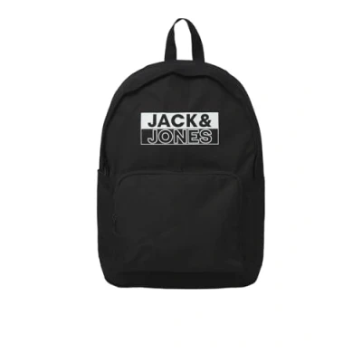 Abbildung von JACK &amp; JONES Tasche Rucksack Schulranzen Reißverschluss Taschen Schwarz Blau Navy, , One size