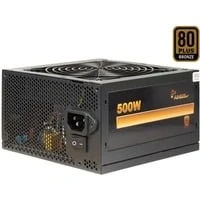 Abbildung von Inter Tech ArgusNT BPS 500 Netzteil W 20+4 Pin ATX schwarz