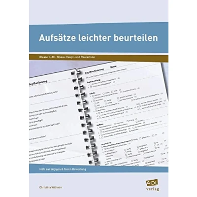 Abbildung von Aufsätze leichter beurteilen: Hilfe zur zügigen und fairen Bewertung (5. bis 10. Klasse)