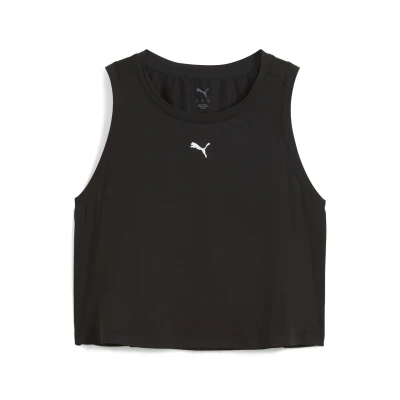 Abbildung von PUMA Unisex CLOUDSPUN Sleeveless Tank Short Panzer, Black White,