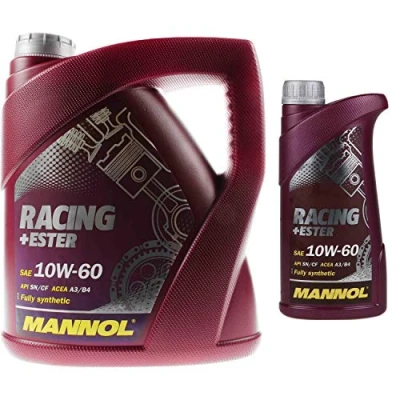 Abbildung von 5 Liter OriginalMANNOL Motoröl SAE 10W 60 RACING+ESTER Engine Oil Öl