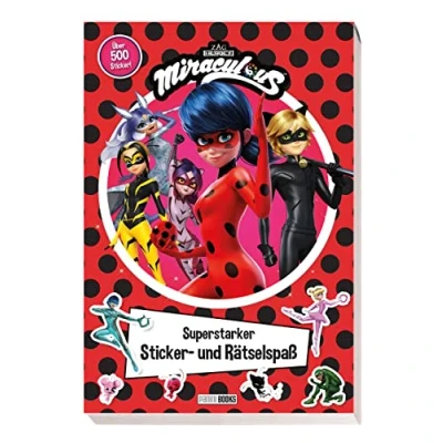 Abbildung von Miraculous: Superstarker Sticker und Rätselspaß: Rätselblock