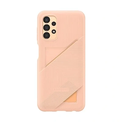 Abbildung von Samsung Galaxy A13 (4G) Hülle Silikon Soft Case/Backcover Handyhülle Orange
