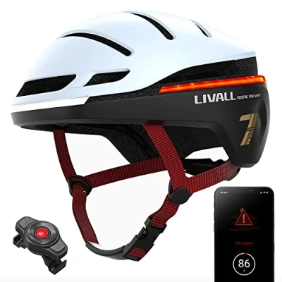 Abbildung von LIVALL Evo21 Fahrradhelm, White, M 54 58 cm