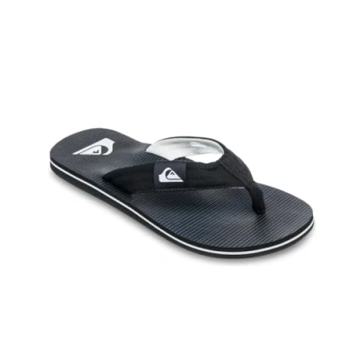 Abbildung von Quiksilver Molokai Layback II Zehentrenner, Herren, Größe: 45, Black connect Textil