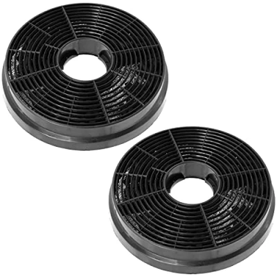 Abbildung von SPARES2GO Kohlefilter kompatibel mit CIARRA CBCBCB6 CBCB9 CBCS6 CBCS9 Dunstabzugshaube (2 Stück)