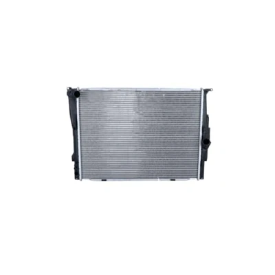 Abbildung von NRF 56129 Kühler, Motorkühlung Aluminium 600 458 23 EASY FIT mit Anbauteilen Kühlrippen gelötet BMW: 1 Coupe, 3 Touring, Limousine