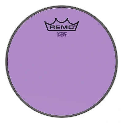 Abbildung von Remo Schlagzeugfell Colortone Emperor Clear 8 Zoll BE 0308 CT PU purple