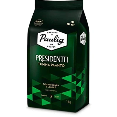 Abbildung von Paulig Presidentti Dark Roast bean Kaffee 1 Pack of 1kg