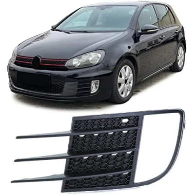 Abbildung von Nebelscheinwerfer Gitter Blende Stoßstange Links für VW Golf 6 08 12 GTI GTD