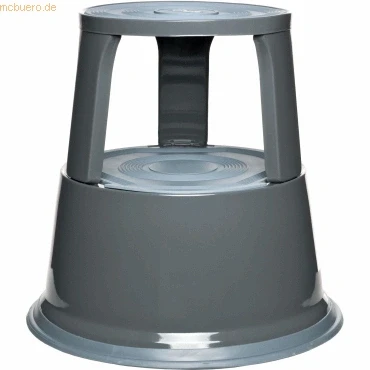 Abbildung von Alco Rollhocker Al Step Metall grau