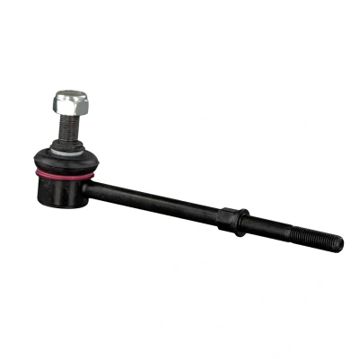 Abbildung von FEBI BILSTEIN 41618 Koppelstange Vorderachse links, rechts M12 x 1,25, M10 1,25 mit selbstsichernder Mutter schwarz SSANGYONG: RODIUS 2