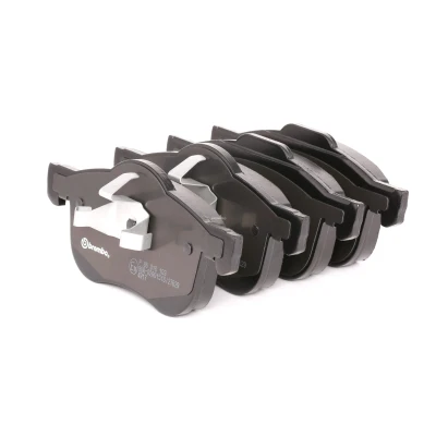 Abbildung von BREMBO P 86 016 Bremsbelagsatz exkl. Verschleißwarnkontakt mit Kolbenclip ohne Zubehör VOLVO: V70 2, XC70 I Cross Country, S60
