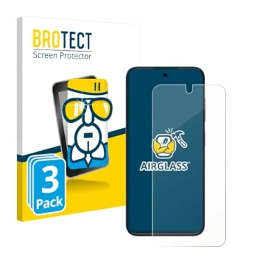 Abbildung von BROTECT Schutzglas für ZTE Blade V70 Vita (3 Stück) Schutzfolie Panzer Folie Glas [Extrem Kratzfest 9H, Anti Fingerprint, Ultra Transparent]
