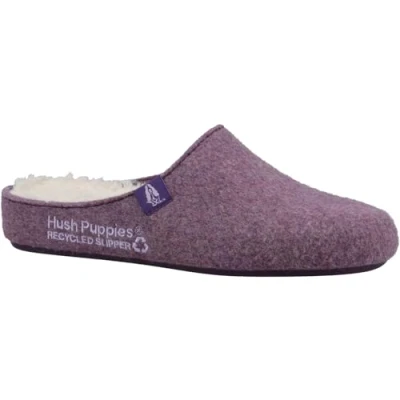 Abbildung von Hush Puppies The Good 90% Recyceltes RPET Polyester Damen Hausschuhe Lila