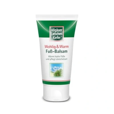 Abbildung von Allgäuer Latschenkiefer ALLGÄUER Fusspflege FUSS Balsam Wohlig &amp; WARM Fußcreme, Größe: 75 ml, Weiß