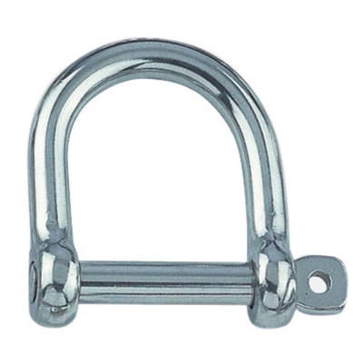 Abbildung von Rundschäkel weit 10 mm Edelstahl 316 (A4)