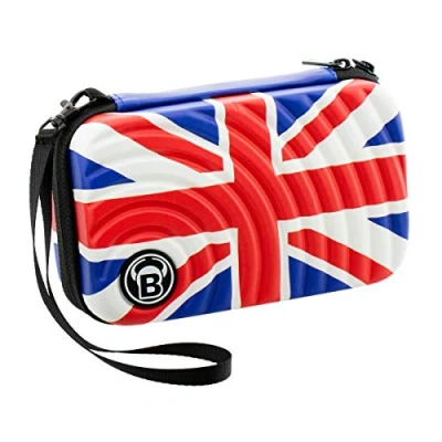 Abbildung von Bull&#039;s 66389 Orbis XL Dartcase Union Jack Darttasche, rot, weiß, blau