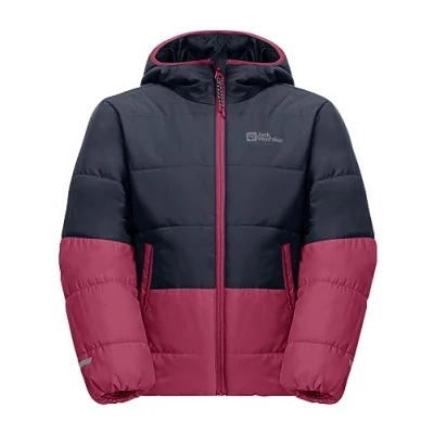 Abbildung von Jack Wolfskin TWO Hills Winterjacke für Kinder, Größe: 92, Dark fuchsia