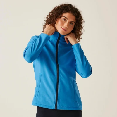 Abbildung von Regatta Damen Professional Women&#039;s Ablaze Printable Softshell Jacket Jacke, blau, 44
