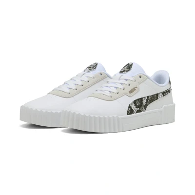 Abbildung von Carina 3.0 Snake Chic Damen PUMA White Vapor Gray Aged Silver