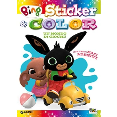 Abbildung von Mondo di giochi. Sticker &amp; color. Bing. Con adesivi. Ediz. a colori