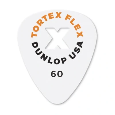 Abbildung von Tortex® Flex™ X Plektrum, 0,60 mm, 12 Stück
