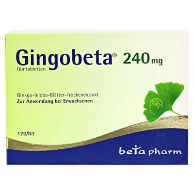 Abbildung von Gingobeta 240 mg Filmtabletten 120 St