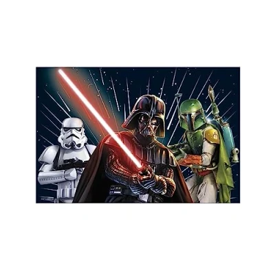 Abbildung von Procos Kunststoff Tischdecke Star Wars Galaxy (180 x 120 cm), Stern, Mehrfarbig, 180 cm, 93882