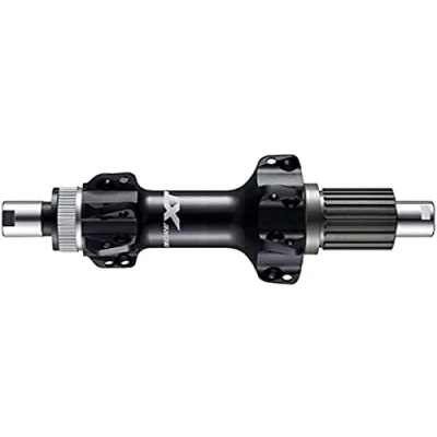 Abbildung von Shimano Unisex Erwachsene Deore XT Hinterrad Nabe, Schwarz, 28 Loch, 148 mm