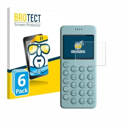 Abbildung von BROTECT (6 Stück Schutzfolie für Punkt MP02 Displayschutz Folie Ultra Klar