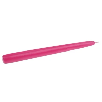 Abbildung von Spitzkerzen Pink 240/24 mm, 12 Stück Steinhart Kerzen in RAL Güte Qualität