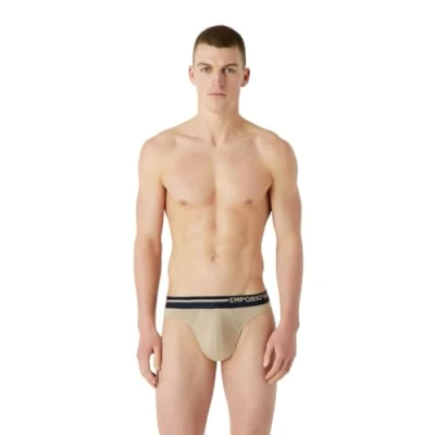 Abbildung von Emporio Armani Herren Men&#039;s Side Logo Boxer Briefs, Rope, M EU