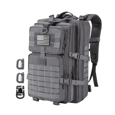 Abbildung von Hannibal Tactical MOLLE Assault Pack, Taktischer Rucksack, Militär Armee Camping 3 Tage Pack