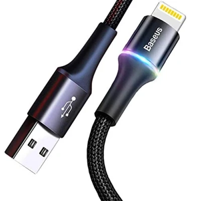 Abbildung von AICase 3m L ightning Kabel Phone Ladekabel auf USB kompatibel mit 11/XS/XR/X/8/7/6s Plus/6/SE,Pad,Airpods Ladecase usw.